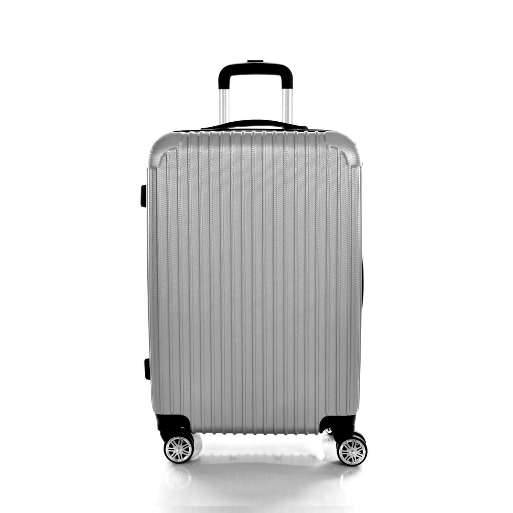 Mala de Bordo Viagem Pequena ABS – (55 x 35 x 22cm) C/ 4 Rodinhas 360. – (Regulamentação ANAC)