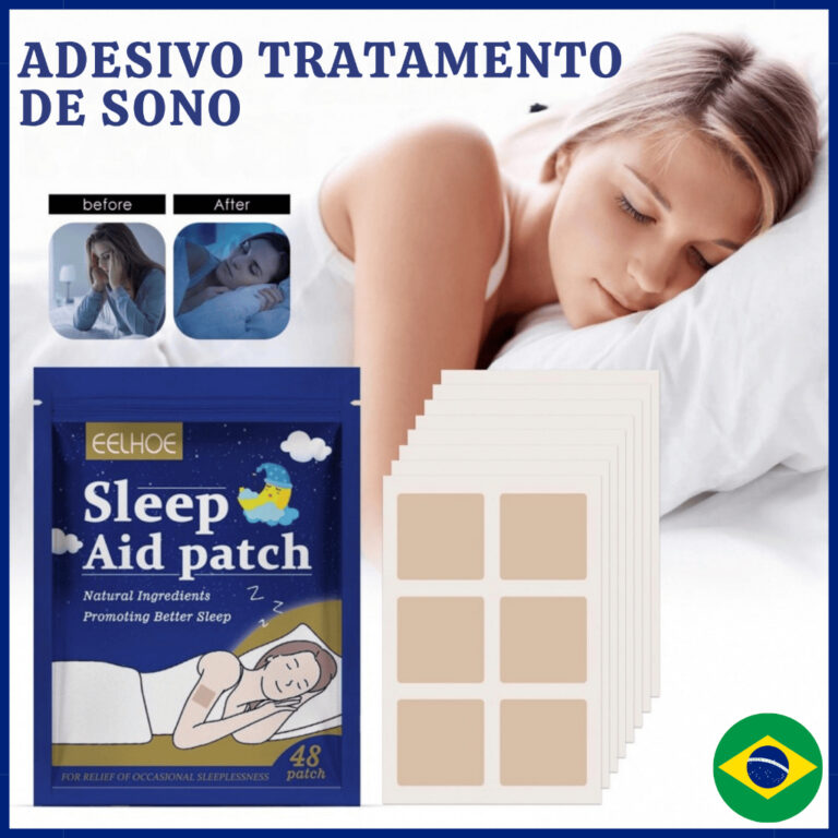 Kit 48 Adesivos Relaxamento para Sono | Ansiedade 