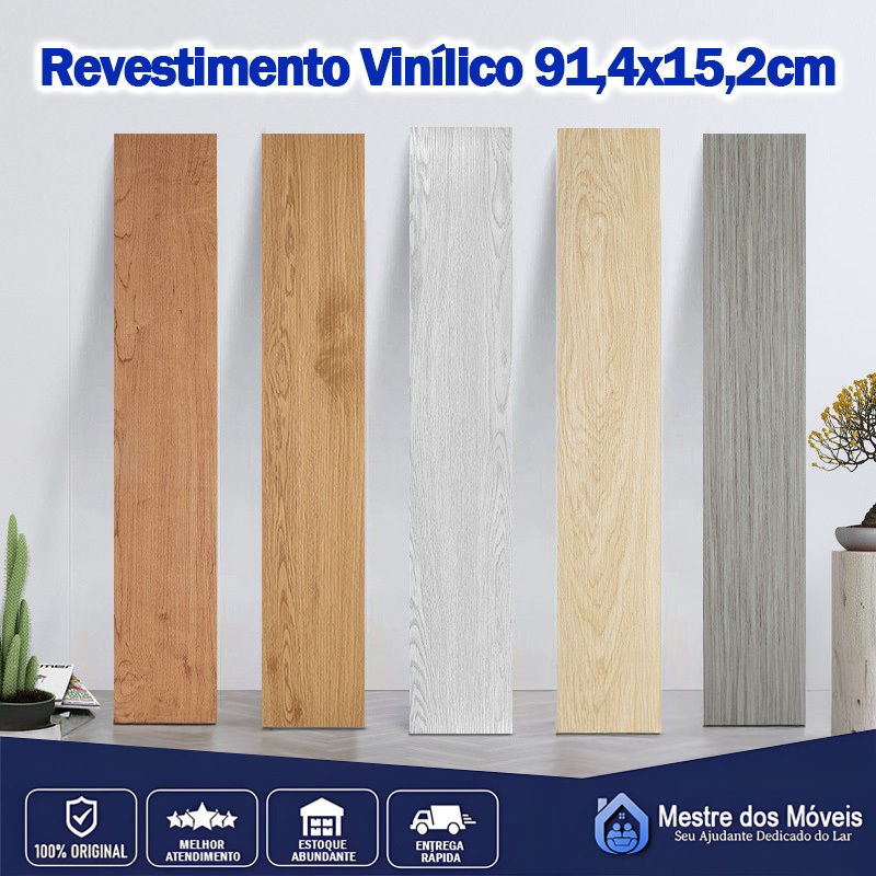 36/24/12PCS Piso Painel Revestimento Vinílico Adesivo Lavável Madeira 91,4×15,2cm Cobrindo 5