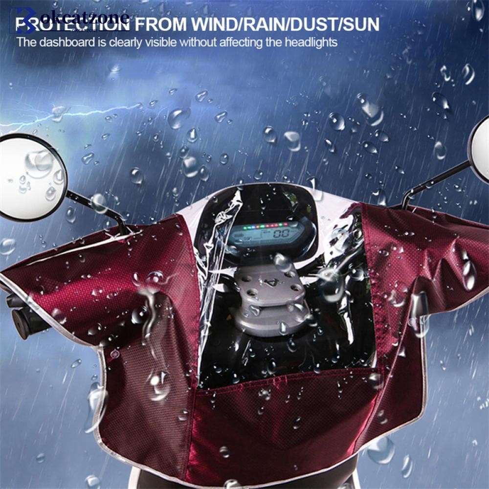OKCATZONE Motocicleta Oxford Pano Cabeça Capa De Chuva À Prova Dwaterproof Água Painel Da Poeira Pro