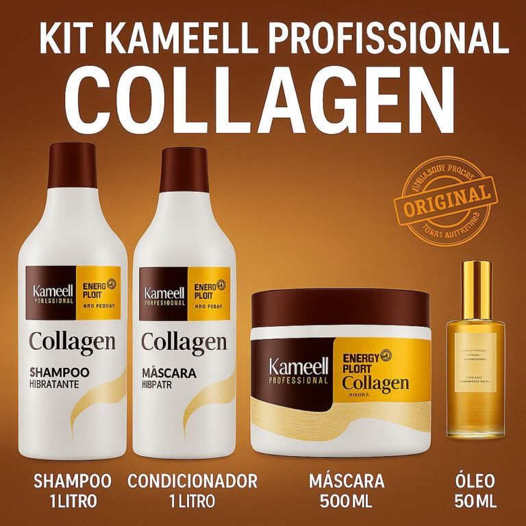 Kit Shampoo Condicionador Purificador 1L Máscara 