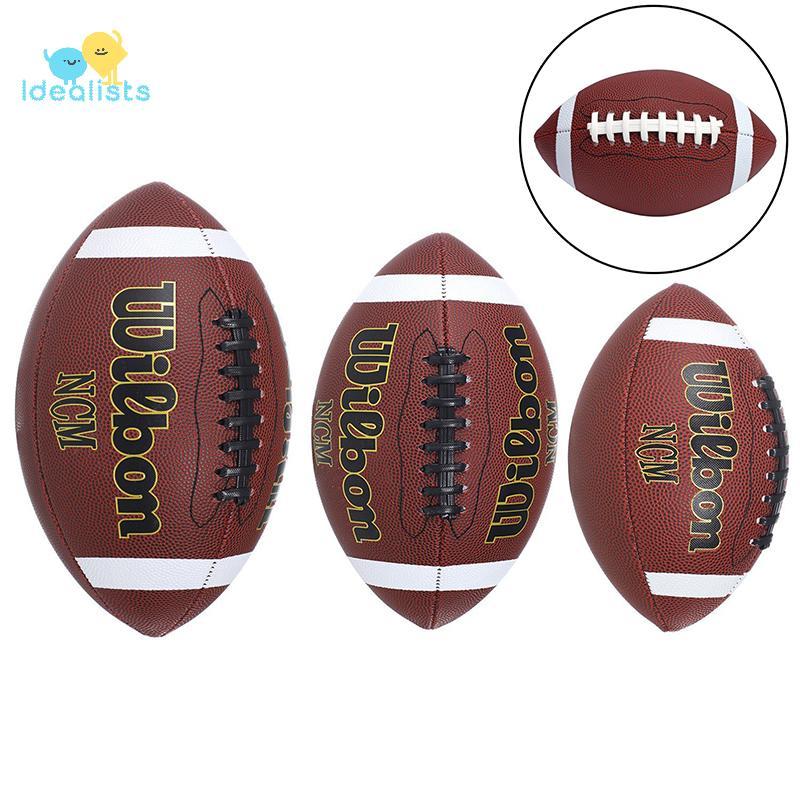 Idealistas Padrão Rugby Americano Futebol Associação Tamanho 3 6 9 Esportes Adulto Criança Treinamen