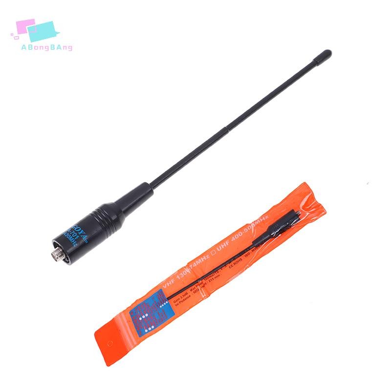 Abongbanghn 1Pc NA-701 SMA-F144/430MHz NAGOYA Antena De Banda Dupla Para Rádio UV-5R