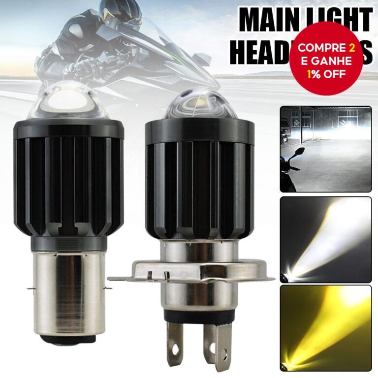 Refletor Para Motocicleta H6BA20D 3570LED Farol De
