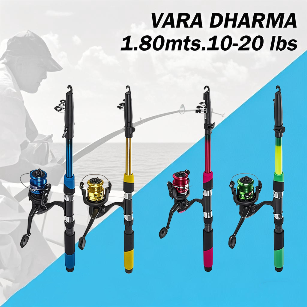 Kit De Pesca Completo 60-120lbs Completa Com Molinete Esportiva Ao Ar Livre Robalo Portátil Com Linh