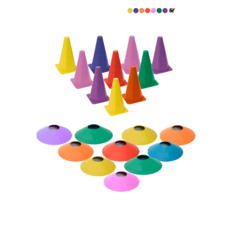 Kit Treino Funcional Agilidade 10 Cones  10 Chapé