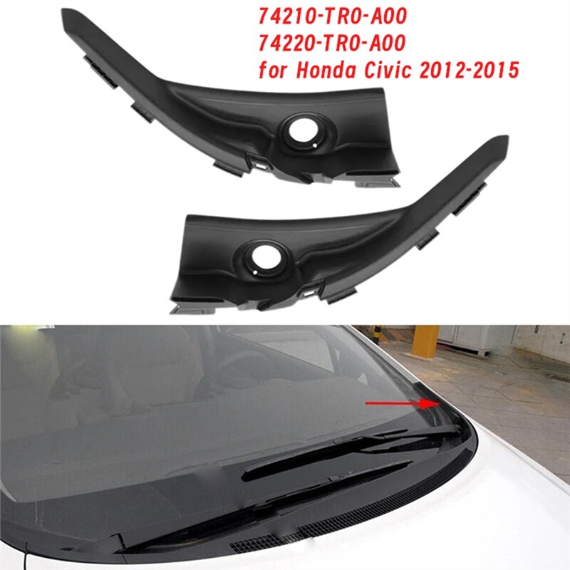 Tampa Do Motor Limpador De Pára-Brisa Dianteiro Para 2012-2015 Da Guarnição Lateral Esquerda 74220-T