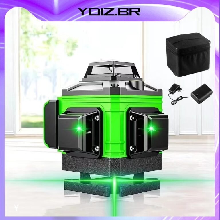 8 Linhas Nível a Laser Ajustável Nível 360 ° M