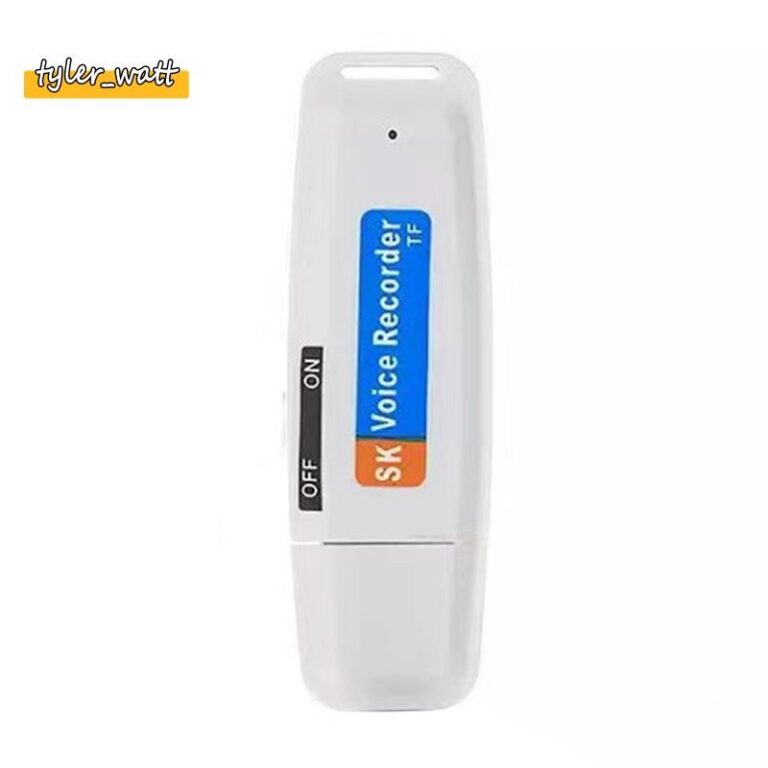 Portátil Recarregável U-Disco USB Gravador De Vo