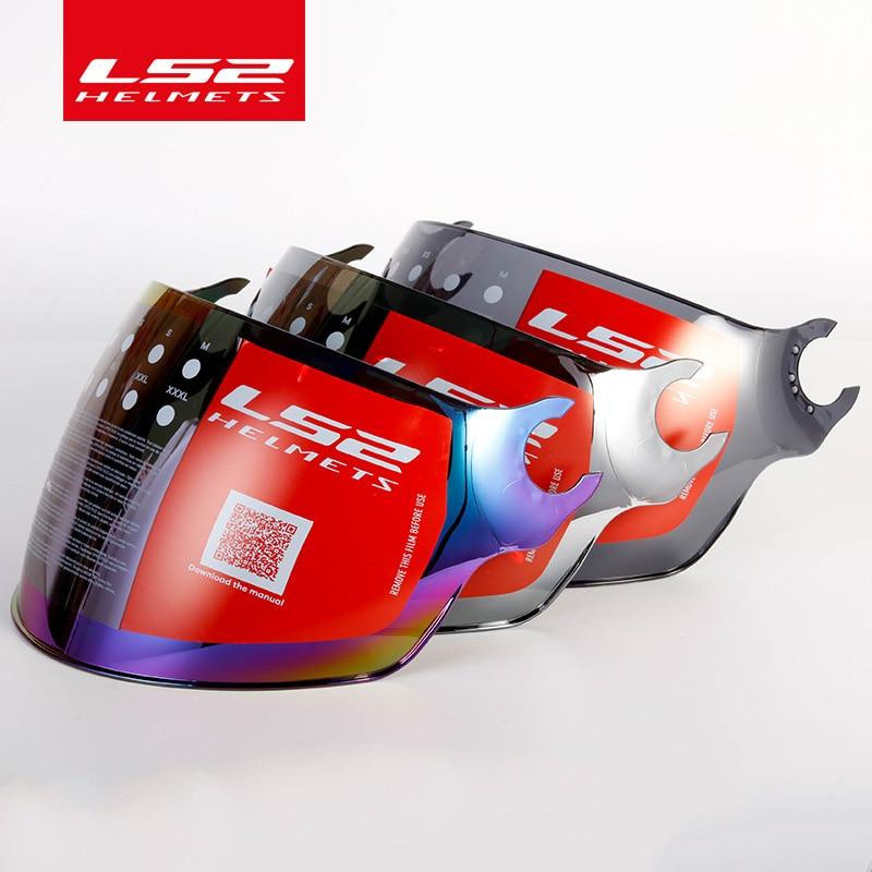 [2025NOVO]viseira capacete ls2 OF562 Lente de Viseira de Fluxo para Capacete de Motocicleta
