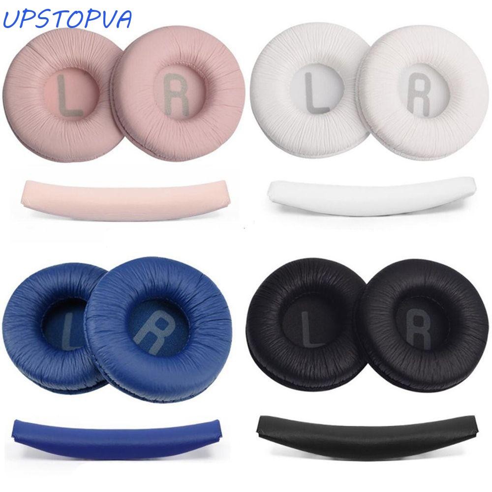 Upstopao Par De Almofada De Espuma Serve Compatível Com Jbl Tune600 Bt T500 T500bt T510bt T450 T450b