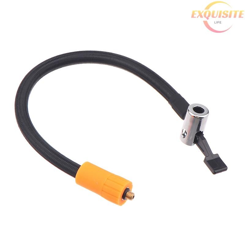 [EL] Adaptador De Mangueira De Inflação De Rosca Fina De 1 Peça 30 Cm Inflador De Ar De Pneu De Carr