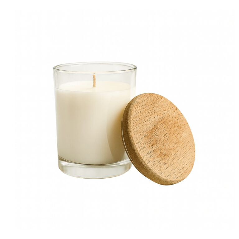 Kit Potes de Vidro 70ml com Tampa de Madeira Para 