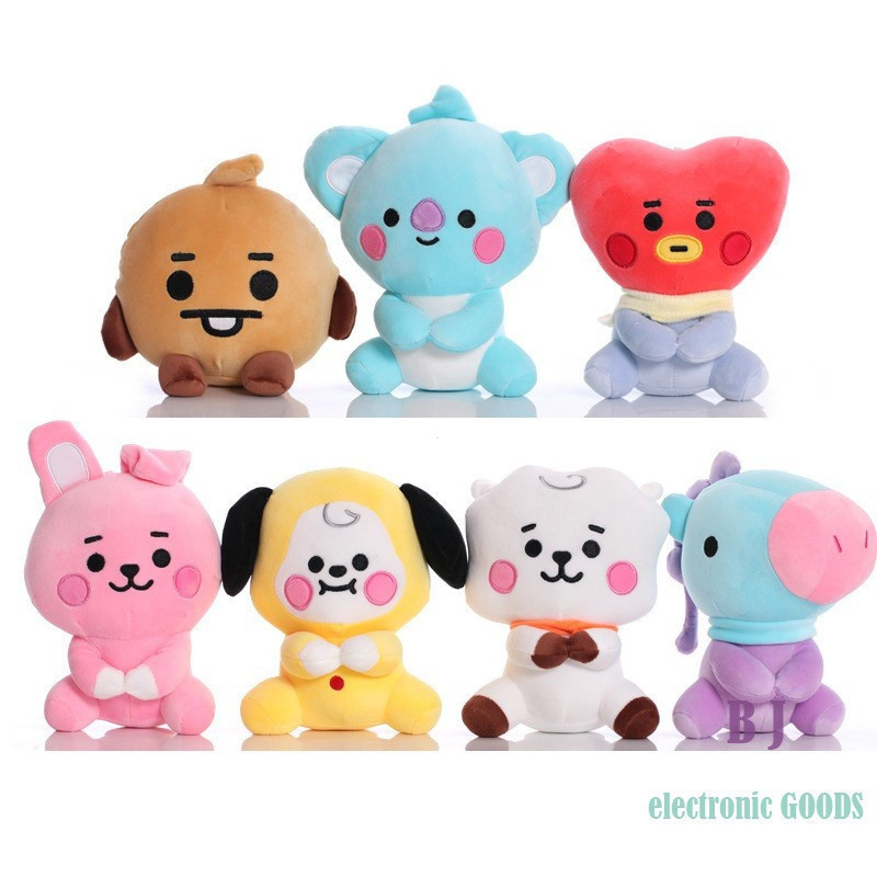 Garantia de menor preçoKPOP BTS Brinquedo De Pelúcia KOYA MANG RJ SHOOKY TATA BT21 Boneca Brinquedos