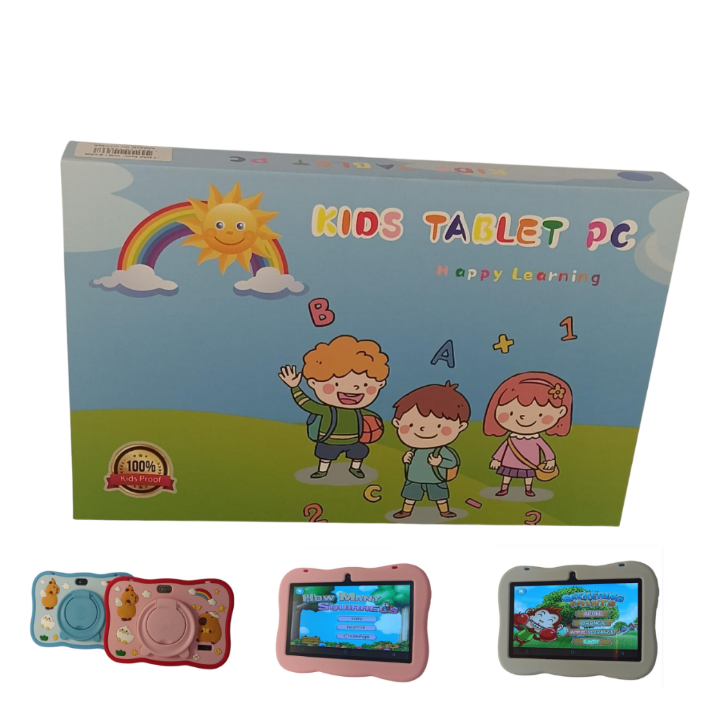 Tablet Infantil com Controle Parental  Wi-Fi Tela Touch Karaokê e Apps Educativos Filtro de Sites
