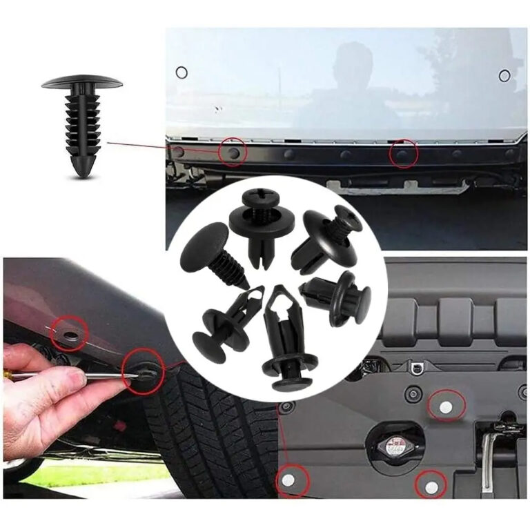 190pcs 6 Tamanhos Peças De Carro Clipe De Fixaç�