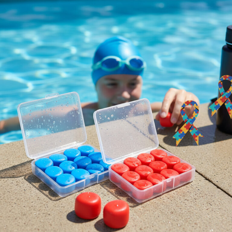 12 Unidades Tampao De Ouvido Protetor Abafador Aud