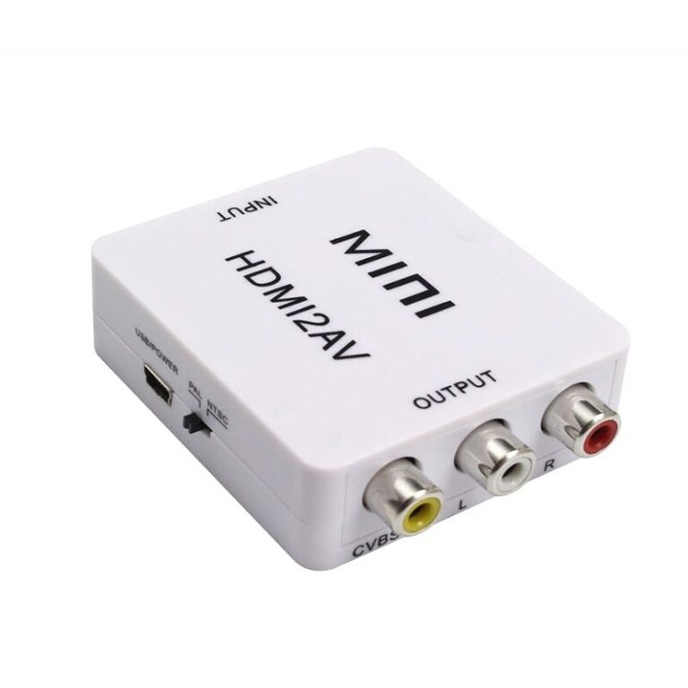 Conversor De HDTV Para Rca Video Composto Av HDTV 