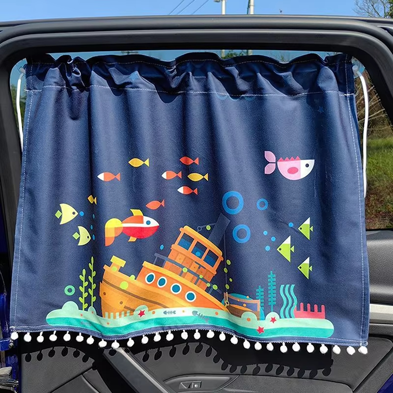 Cortina Protetor Solar Blackout Janela Carro Bebê Infantil Magnética