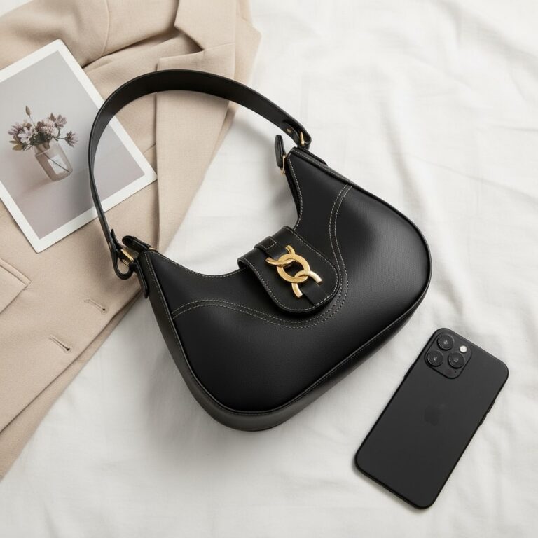 Bolsa Feminina Baguete Média De Ombro Estilosa Ca