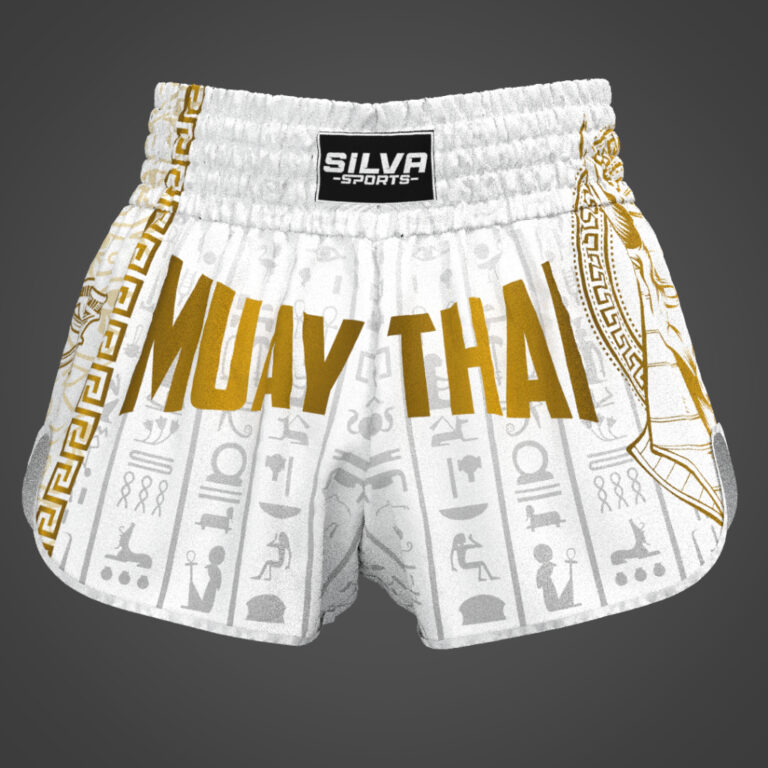 Short Muay Thai Anúbis Egito Dourado Unissex  Box