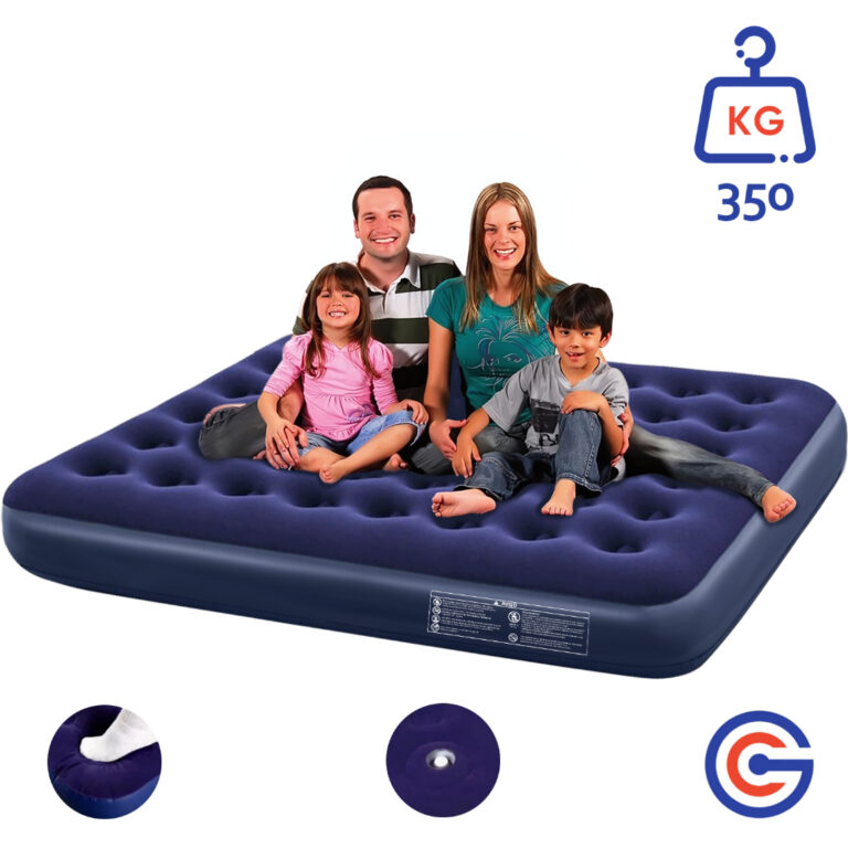 Colchão de Ar Extra Grande 195 * 155 * 22cm 350KG