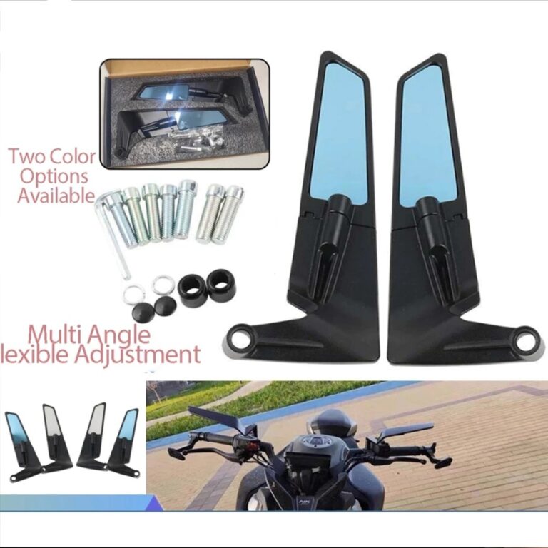Espelho Retrovisor Universal Para Motocicleta-Asa 