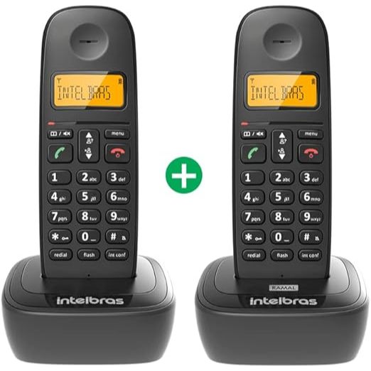 TELEFONE SEM FIO TS 2512 PRETO 2 UN