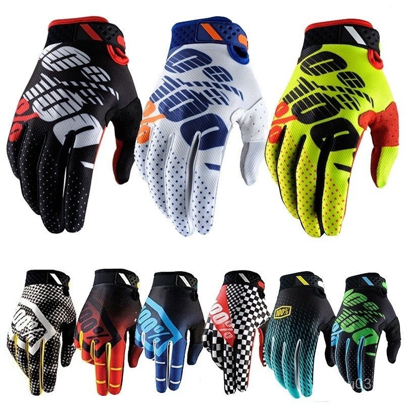 100% MTB 2021 Ciclismo Corrida Luvas Motocross Bike Rider Luvas de Proteção para Homens e Mulheres M