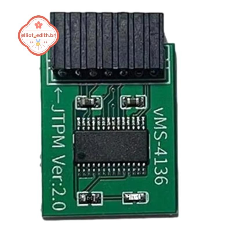 Mini Acessórios De Módulo TPM2.0 De Segurança De 14 Pinos Para Placas-Mãe LPC