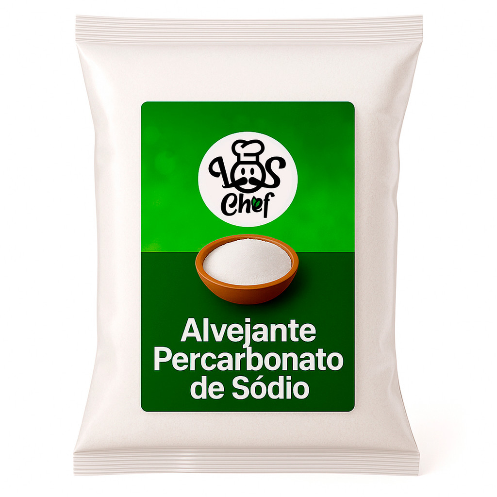 Percarbonato De Sódio 3kg 2kg e 1kg Alvejante Tira Manchas Roupa Branca e Colorida