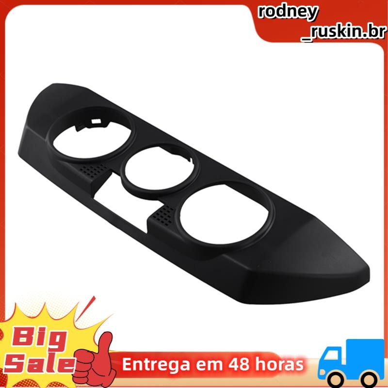 Carro Preto Painel Frontal AC Aquecedor De Controle Guarnição Capa Apto Para 9N 2002-2010 6Q0820075C