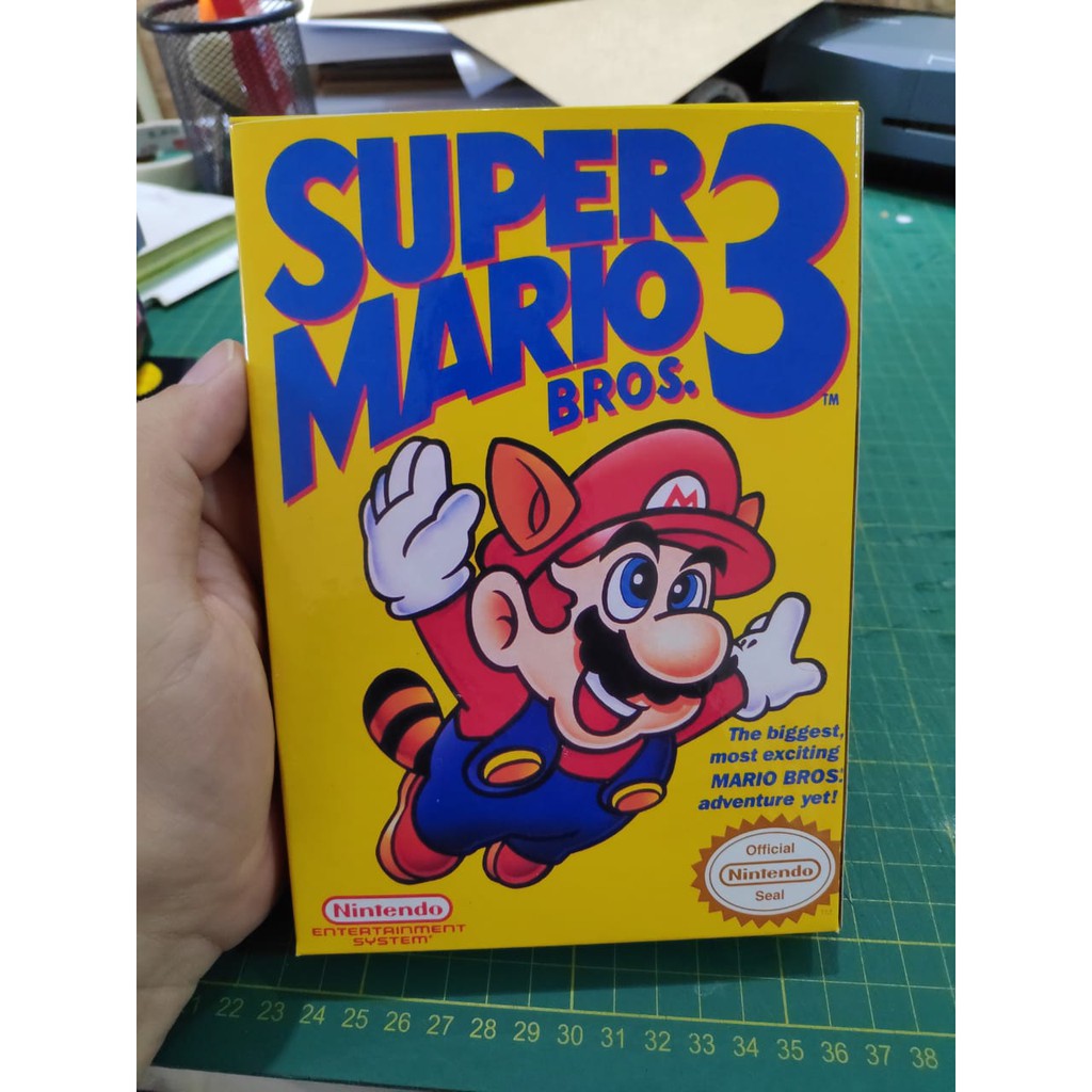 Caixa de reposição com berço para jogos de Nintendinho 8bits