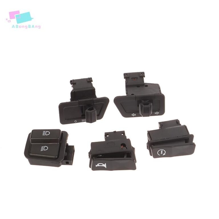 Abongbanghn 5 Pçs/Set Motocicleta Luz Chifre Dimm