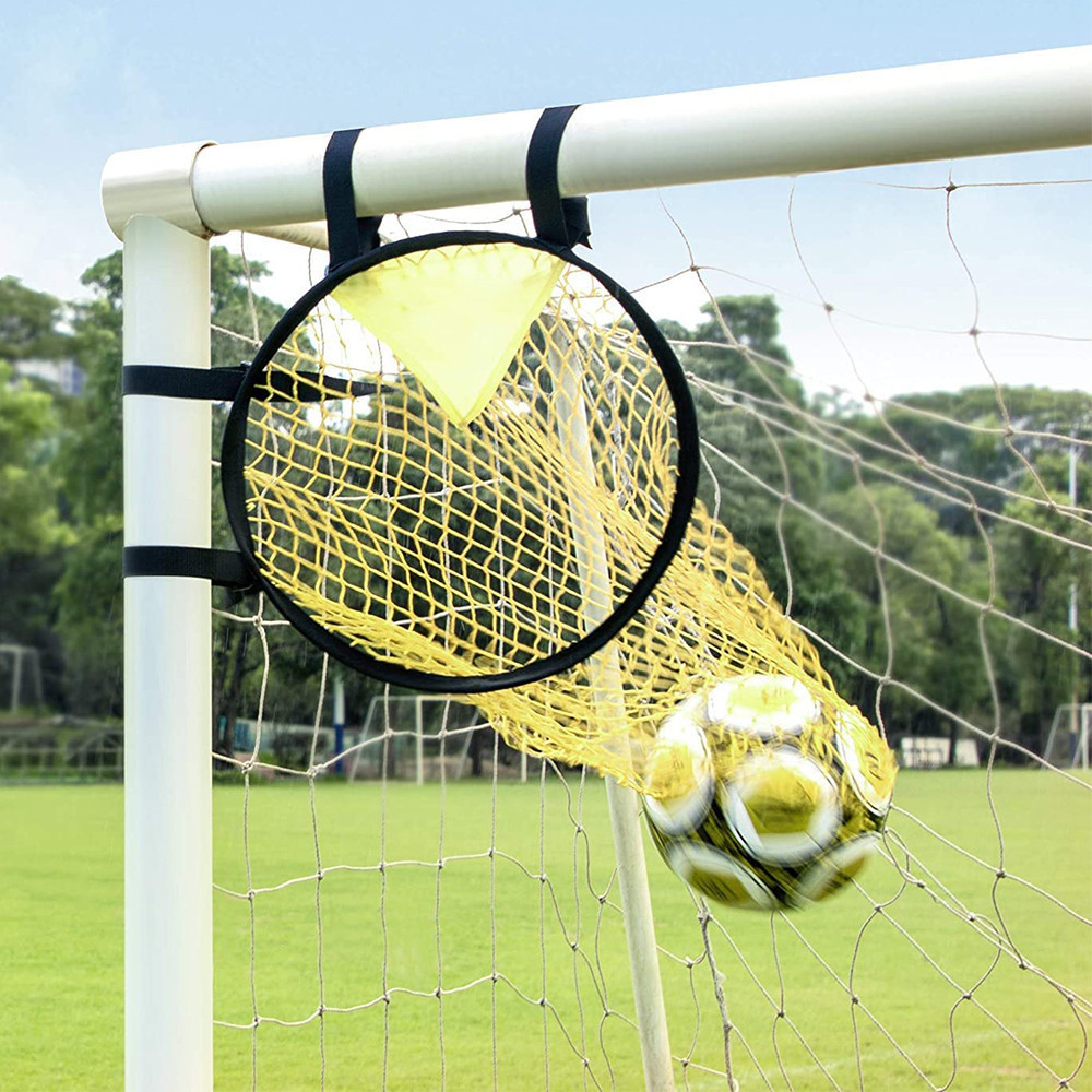 Equipamento de prática de rede de tiro ao alvo para treinamento de futebol juvenil superior