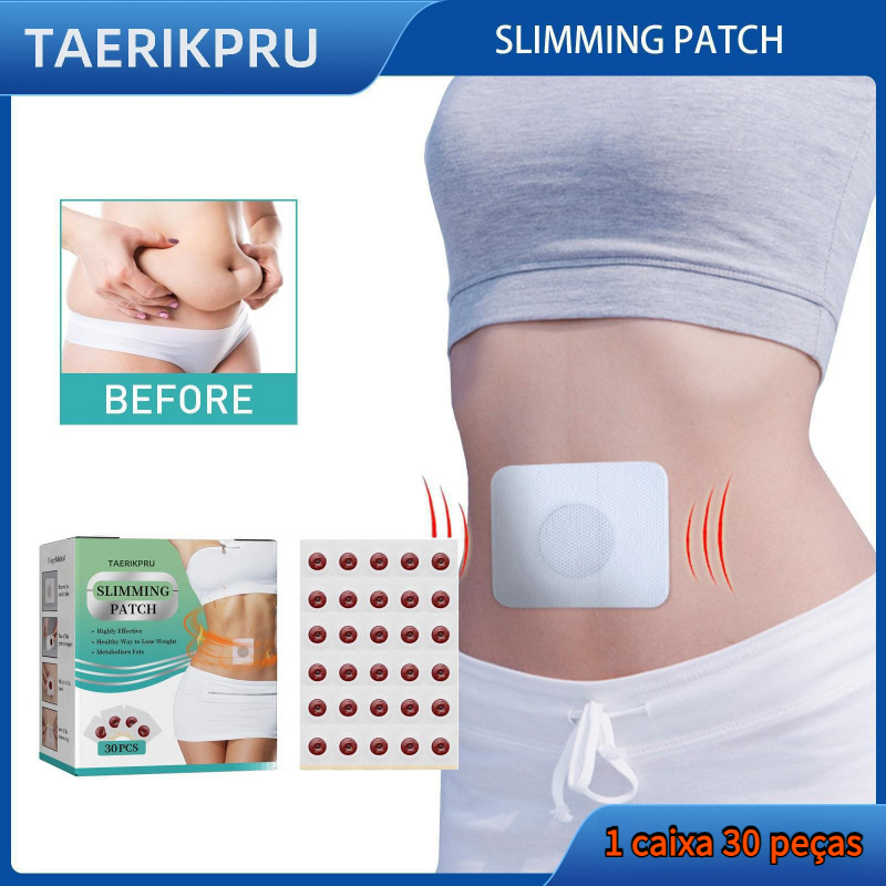 [Entrega em 24 horas] Conjunto de adesivos modeladores corporais de 30 peças para barriga