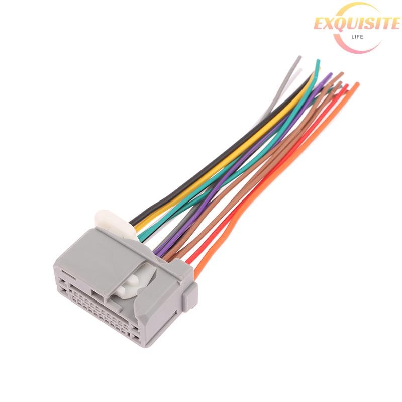 [EL] Adaptador Macho De Chicote De Fiação De Energia De CD Estéreo De Áudio Para Carro Accord Civic