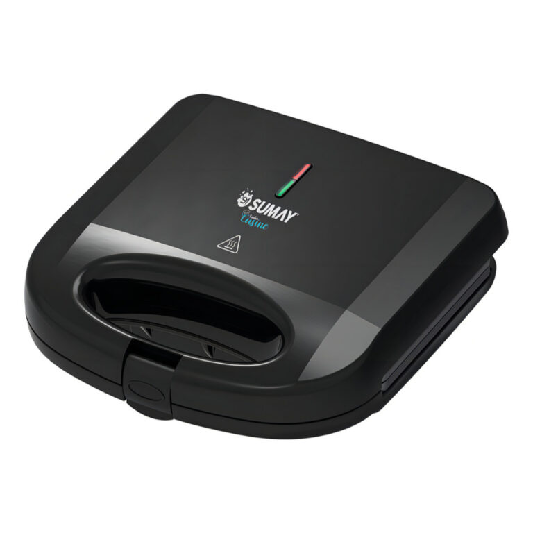 Sanduicheira Grill 2 em 1 Antiaderente Sumay Preto