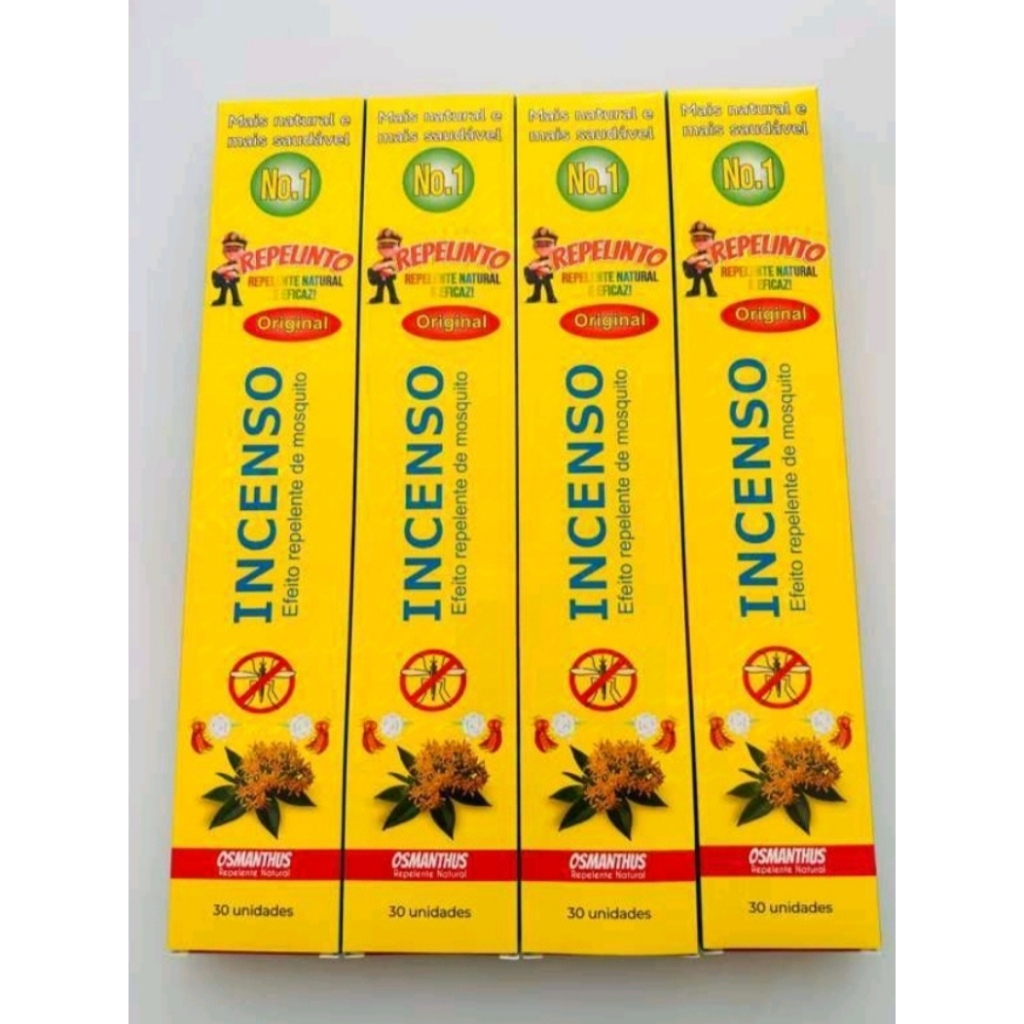 Kit 90 Palitos Incenso Repelente mata mosquito /moscas kit com 3 caixas Fragrância Osmanthus AA