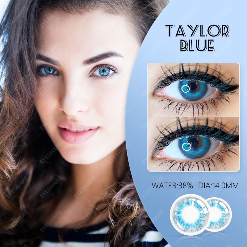 Lentes De Contato Coloridas Para Olhos Azuis/Verdes Envio Rápido De Da Moda Brasil Maquiagem Os