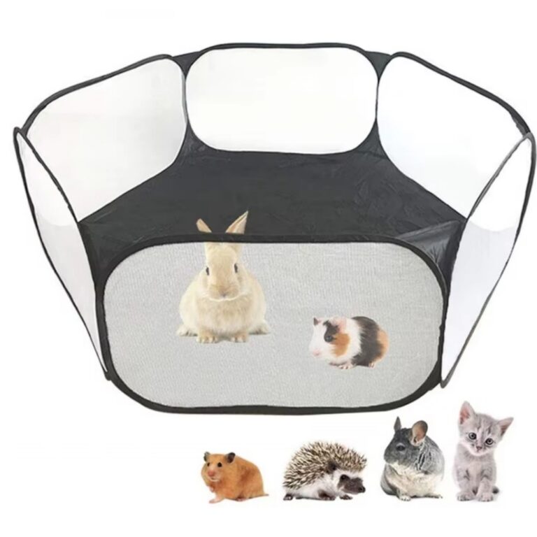 Cercado Dobrável para Animais com Forro Impermeá