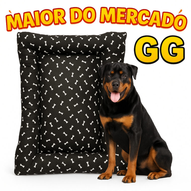 Cama Para Cachorro Com Zíper Reforçada P M G GG 