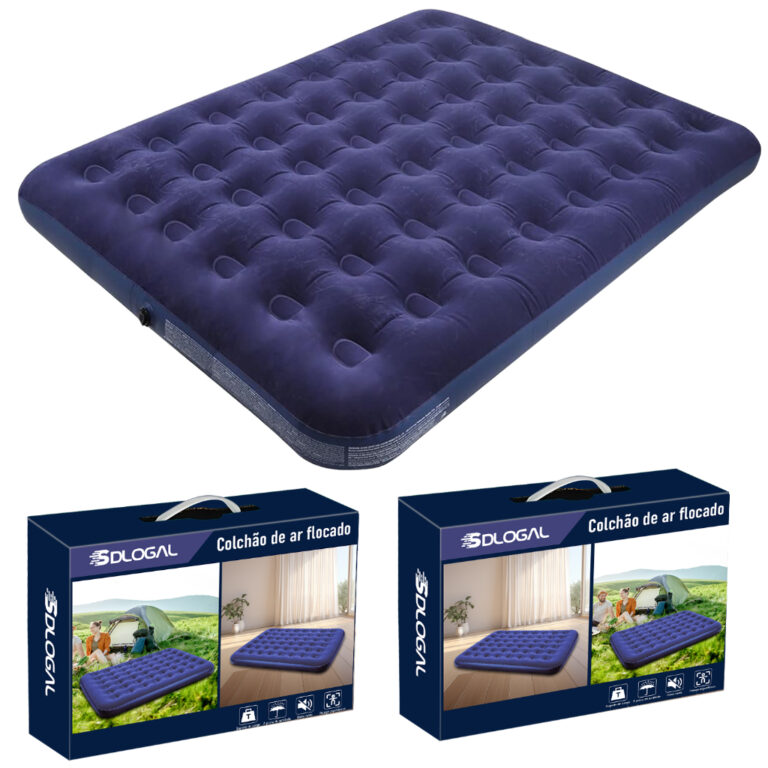 Colchão de ar dobrável duplo para Camping 195 * 