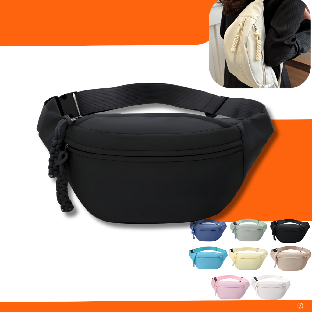 Bolsa Pochete Feminina Masculina Lateral Balada Festa Resistente Transversal