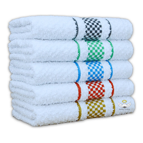 Kit 5 Panos De Prato Algodão Atoalhado 45×70