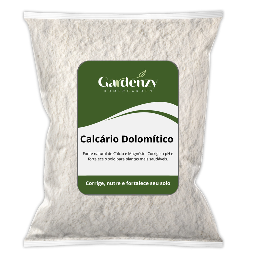 Calcário Dolomítico   Corretivo de Solo e pH, Calcio Adubação Completa 01kg | 05kg | 10kg | 25kg