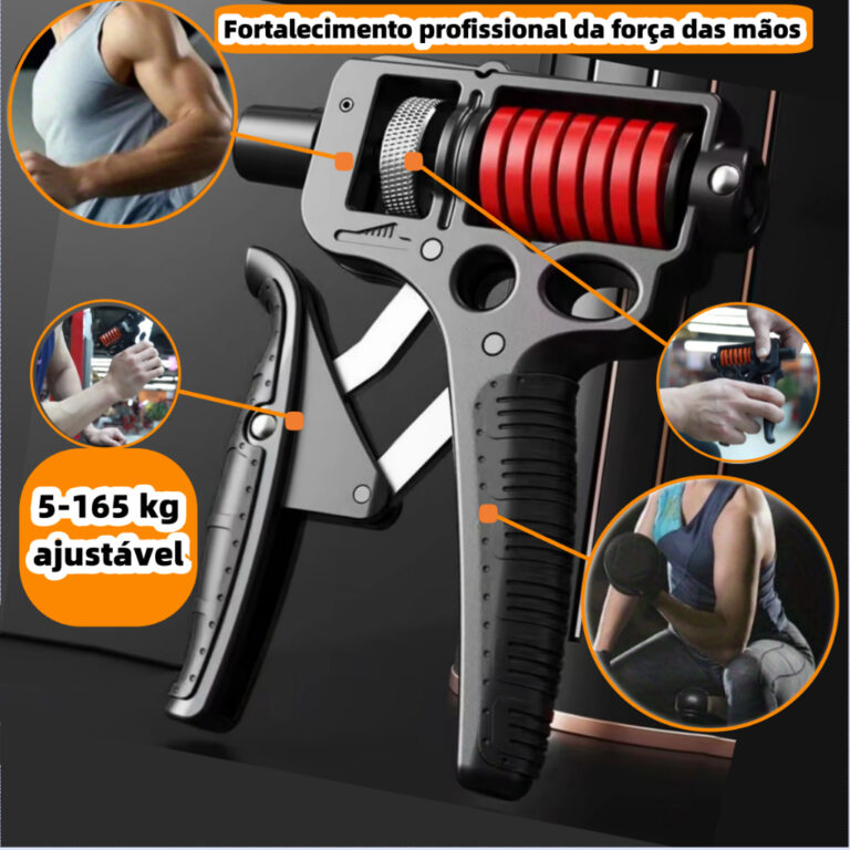 Hand Grip Metal 5-165 kg Resistente Fortalecedor E