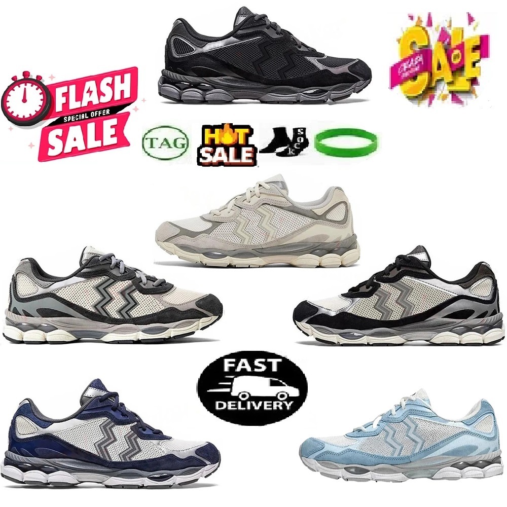 2025 Sapatos De Grife Das Mulheres Dos Homens Tênis De Corrida Grafite Ostra Creme Potência Aveia Pu