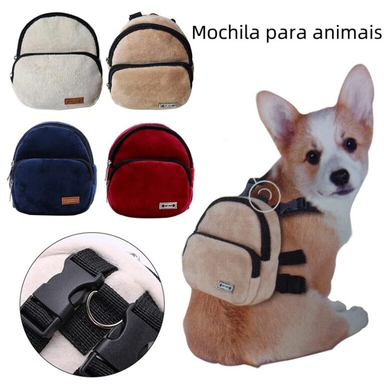 Mochila Fofa Para Cachorro Acessórios Frete Grát