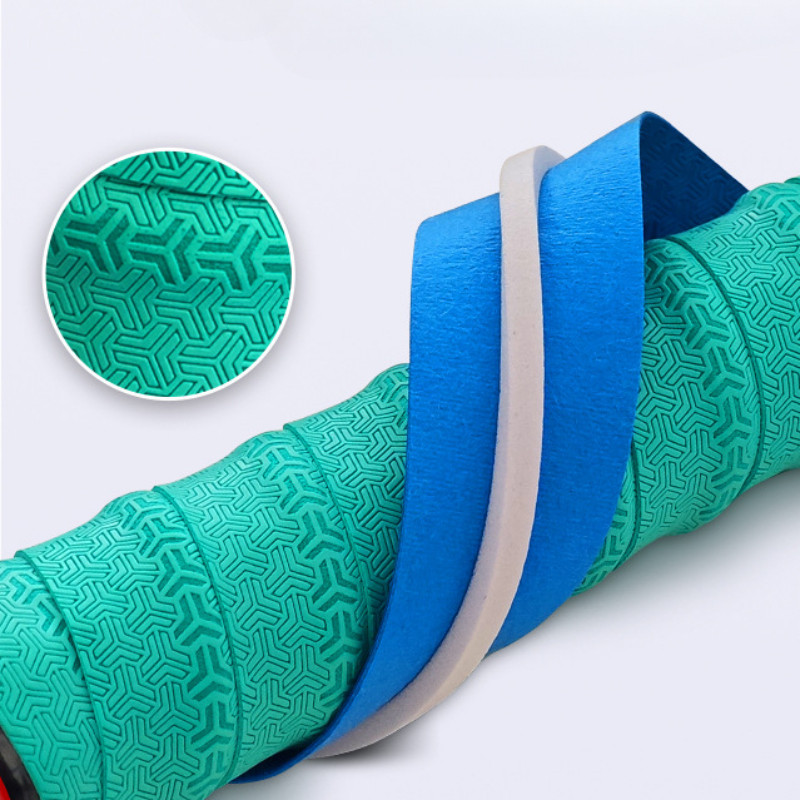 Fita de aderência para cabo de raquete de badminton, antiderrapante, absorvente de suor, vara de pes
